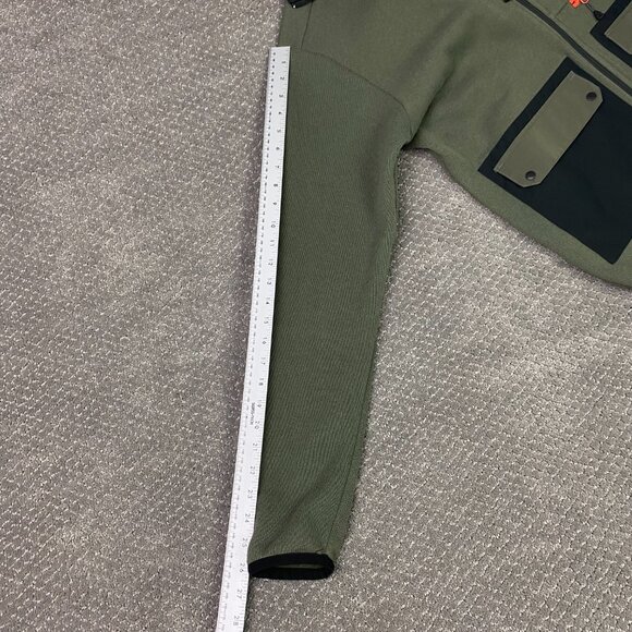 Picture Organic Clothing Fleece Jacket Men's Medium Green Polartec Full Zip - Picture 13 of 15